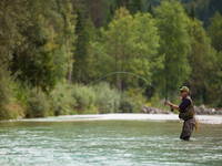 Bovec - Angeln Soca-Lepenjica