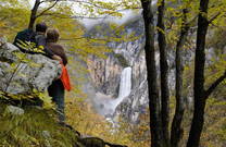 Bovec - Wandern zum Wasserfall Bok