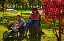 Familienausflug Arboretum Kamnik