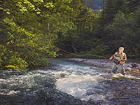 Kamniska Bistrica - Fliegenfischen