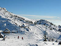Skipiste Velika Planina