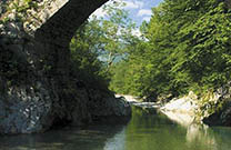 Schnee - Vintgar Klamm