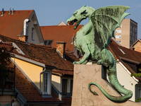 Drachenbrücke, Ljubljana