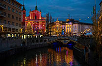 Ljubljana - Weihnachtszeit