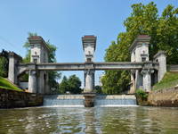 Ljubljana - Stauwehr von Plecnik