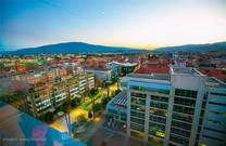 Maribor - Abenddämmerung Luft 360