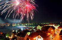 Feuerwerk Lent Festival Maribor