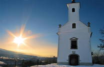 Maribor - Sonnenaufgang Kreuzberg