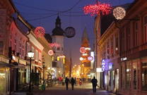 Maribor - Innenstadt Dezember