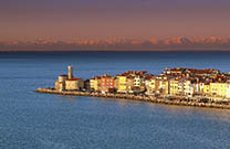 Piran - Panorama Abend
