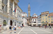 Piran - Tartini Platz & Domkirche Hl. Georg