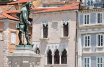 Piran - Tartini Statue & Venezianisches Haus