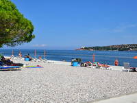 Portoroz - Strand am Kap Seca