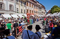 Historial Festival, Innenstadt