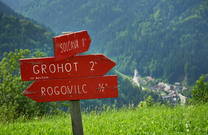 Solcava - Markierte Wanderwege