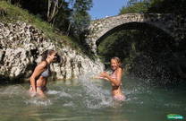 Badeplatz Napoleonbrücke, Nadiza