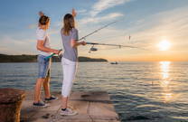 Angeln, Slowenische Adria