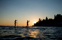 Stand up Paddling, Slowensiche Adria