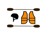 Ausrüstung Kanu, Kajak, Rafting